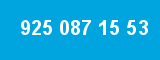 925 087 15 53 925 087 15 53
